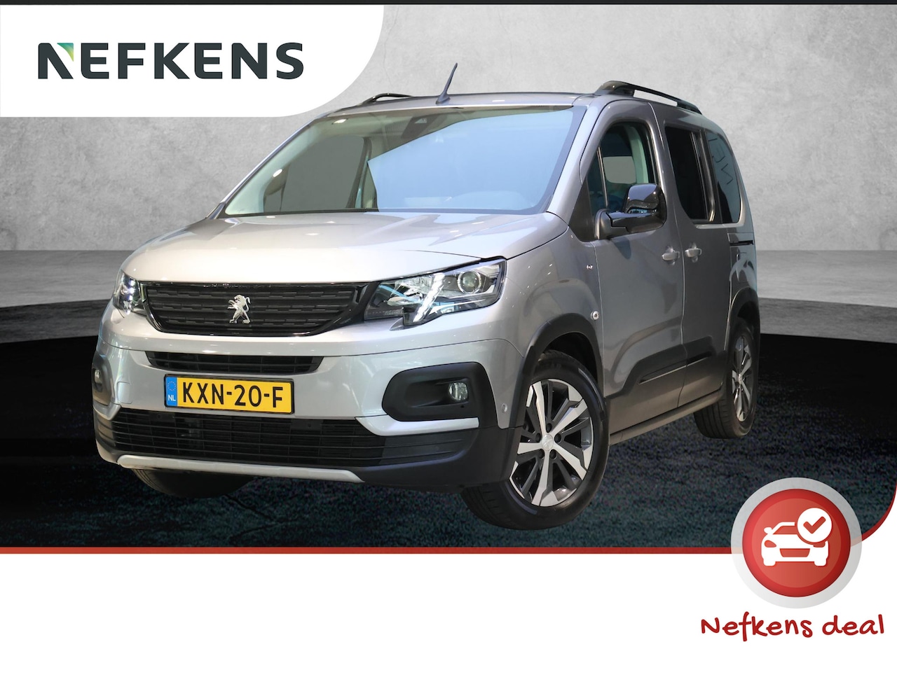 Peugeot e-Rifter - EV Allure Pack 50 kWh | Trekhaak | Stoelverwarming | Dodehoeksensor | Keyless Entry - AutoWereld.nl