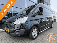 Ford Transit Custom - 3+1 Rolstoelbus 290 2.2 TDCI L2H2 Limited (Zeer nette en ruime 3+1 rolstoelbus met lift)