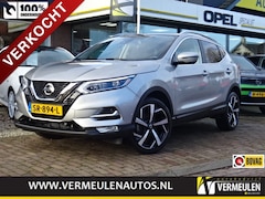 Nissan Qashqai - 1.2 115PK Tekna+ Automaat + 19"/ Leder/ Full-LED/ 360° Camera/ Bose/ Winterpakket/ Panoram