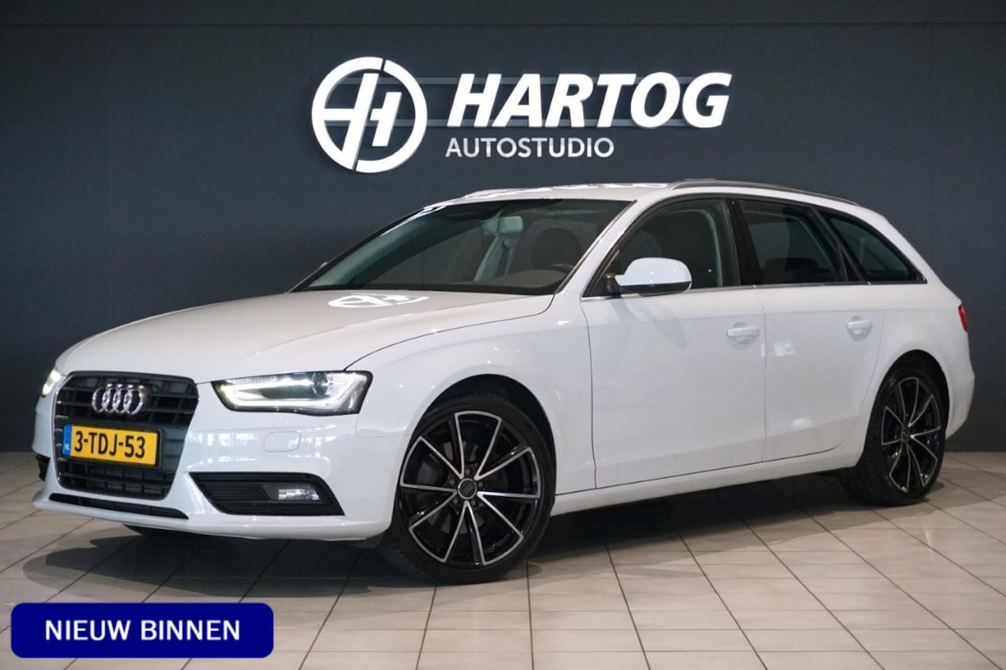 Audi A4 Avant - 1.8 TFSI Business Edition *Gletsjerwit Metallic* + SPORTSTOELEN / TREKHAAK / XENON - AutoWereld.nl