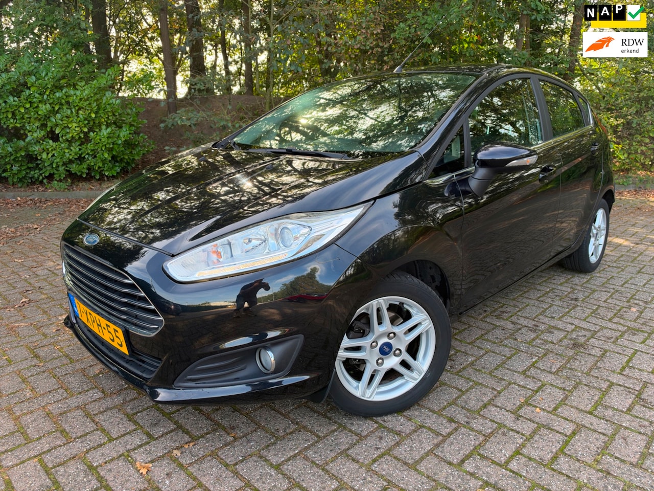 Ford Fiesta - 1.0 EcoBoost Titanium 1e Eigenaar|Automaat|Volledig onderhouden - AutoWereld.nl