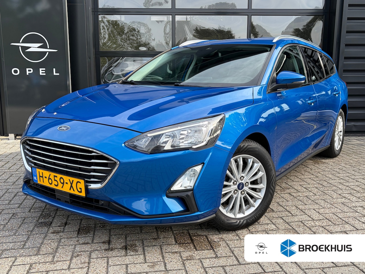 Ford Focus Wagon - 1.0 125 PK Titanium | DEALER ONDERHOUDEN| NAVIGATIE + APPLE CARPLAY/ANDROID AUTO| KEYLESS - AutoWereld.nl