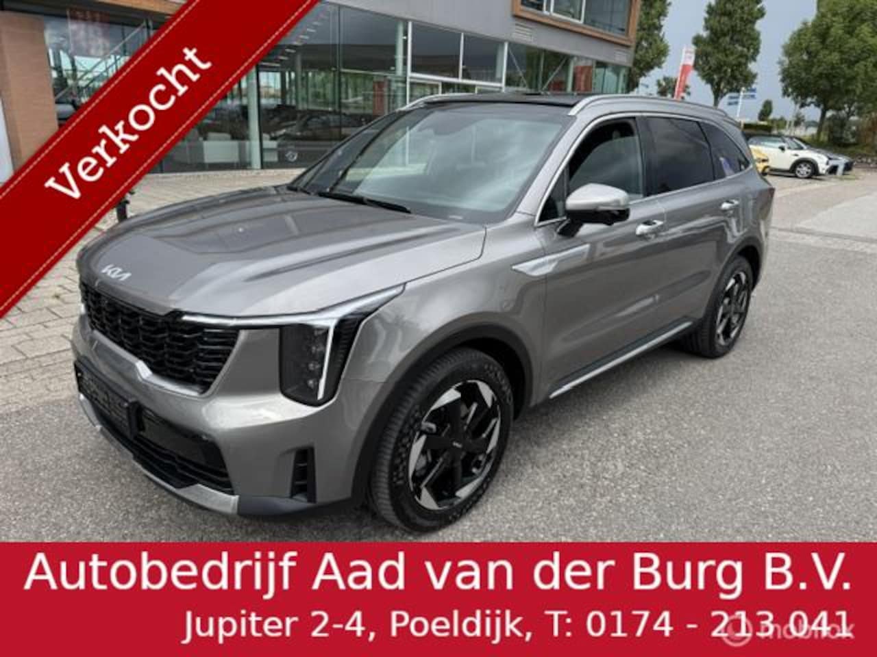 Kia Sorento - 1.6 T 289pk PHEV 4WD ExecutiveLine 7 persoons , 1.700kg trekgewicht , Panorama schuif/kant - AutoWereld.nl