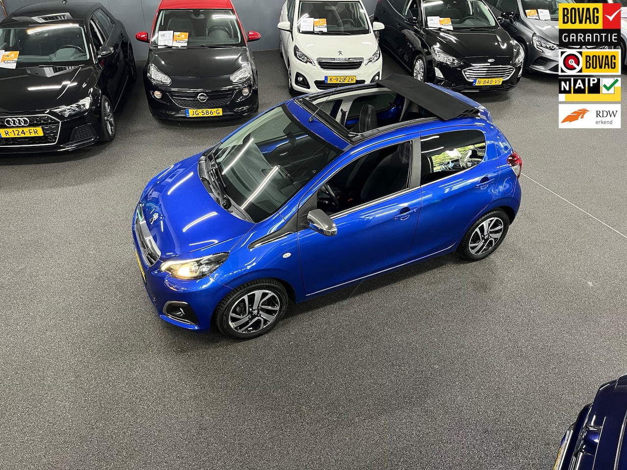 Peugeot 108 - 1.0 e-VTi Allure TOP! / NL auto / Cabrio / Navi - AutoWereld.nl