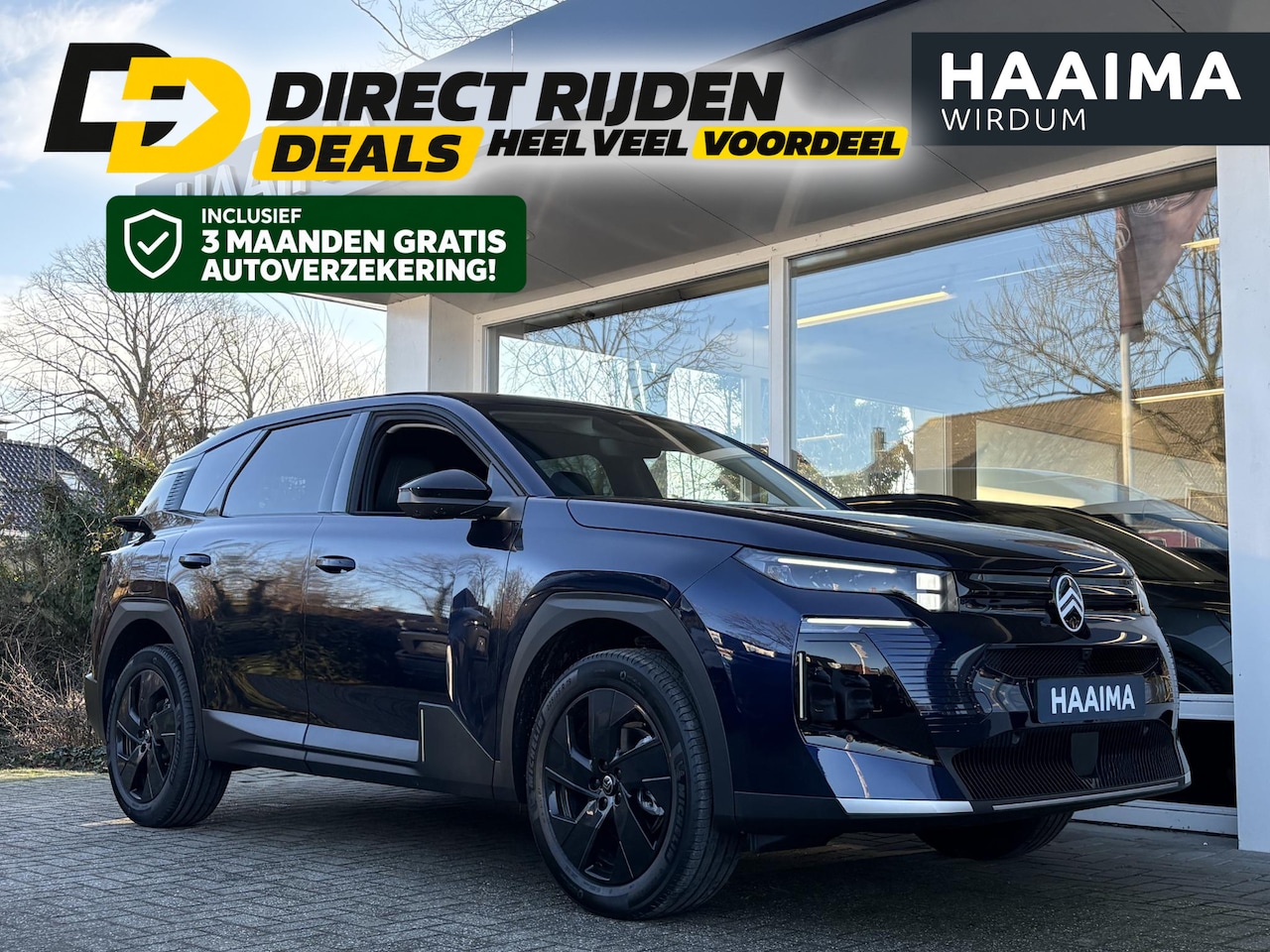Citroën C5 Aircross - 1.2 Hybrid 145 Business | DEMO | 8 Jaar garantie | Pack Techno | Blue Eclipse | Snel lever - AutoWereld.nl