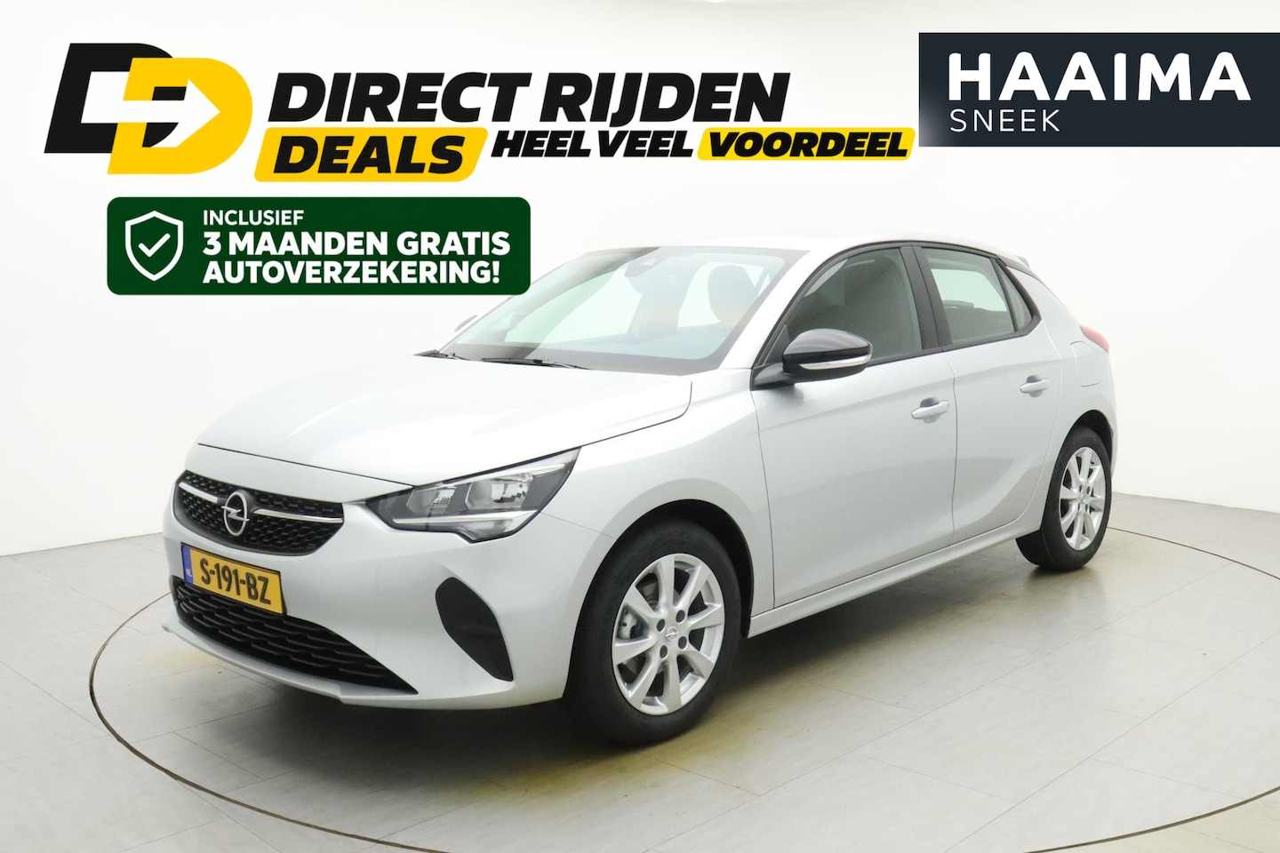 Opel Corsa - 1.2 75pk Edition | Demo | Airco | Cruise Control | Parkeersensoren achter | Stuurverwarmin - AutoWereld.nl