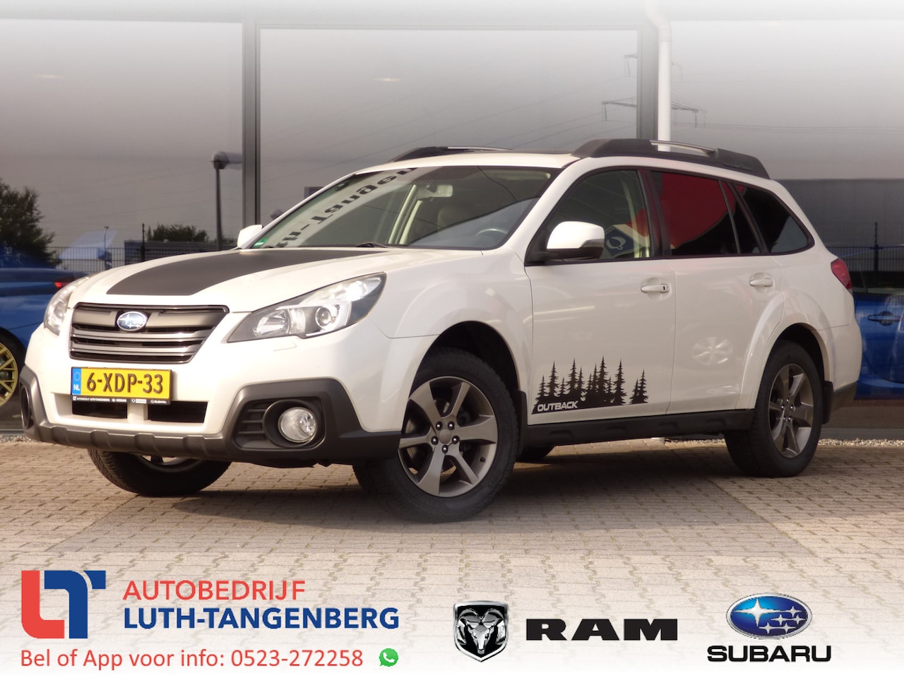 Subaru Outback - 2.5i-X Executive LPG-G3 | Lift Kit 30mm | AT/4s banden | Standkachel | - AutoWereld.nl