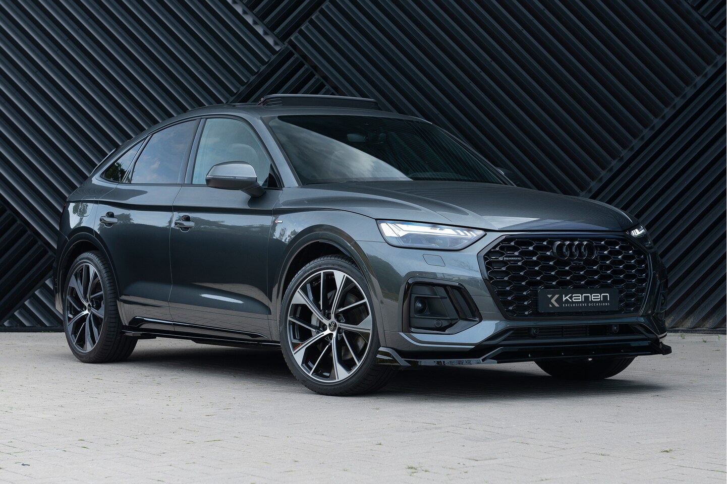 Audi Q5 Sportback - 55 TFSI e quattro S-Line Luchtv. ACC Pano Memory B&O Matrix 360 Head Up Ambient Keyless - AutoWereld.nl