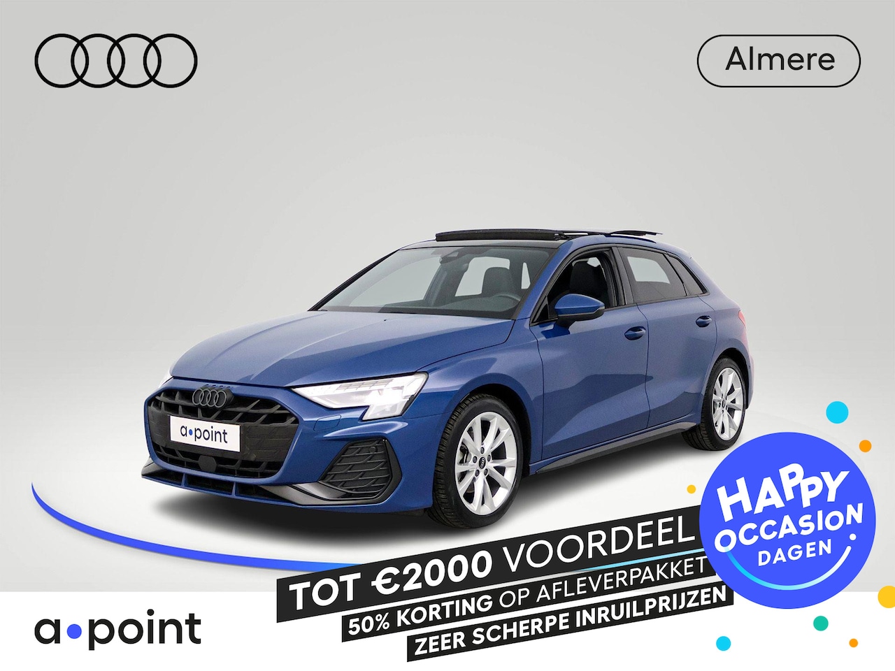Audi A3 Sportback - 35 TFSI S edition 150 pk S-tronic | Verlengde garantie | Navigatie | Panoramadak | Parkeer - AutoWereld.nl