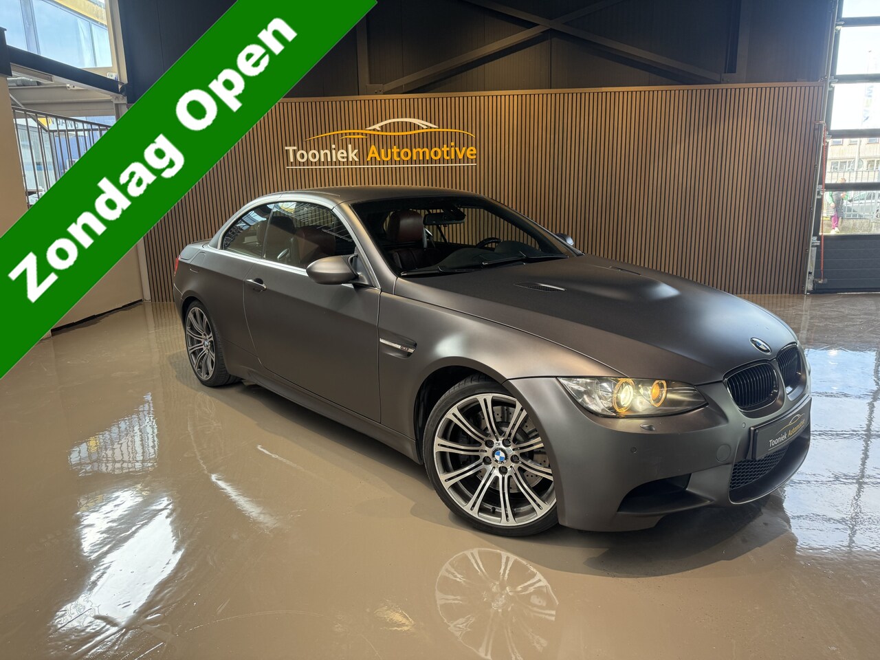 BMW 3-serie Cabrio - M3 M DCT HArdtop Rood Leder Interieur, 18 LMV. ORIGINELE KLEUR GEEN WRAP AUTO - AutoWereld.nl