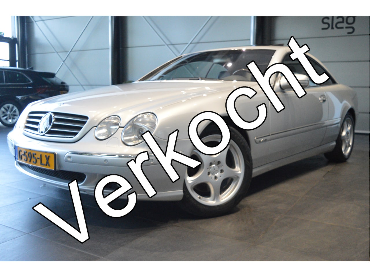 Mercedes-Benz CL-klasse - 600 V12 navi leer schuifdak complete history !! - AutoWereld.nl