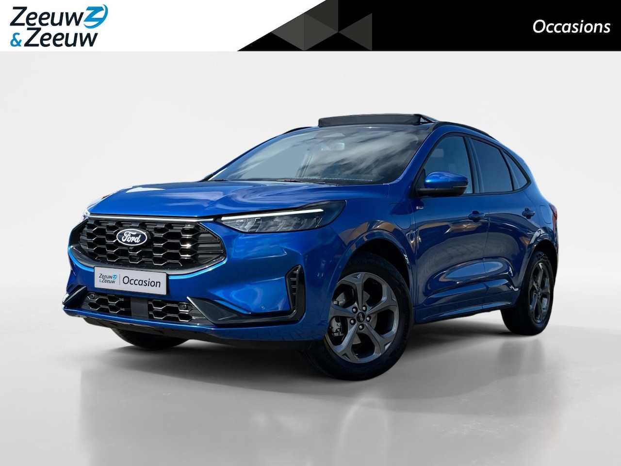 Ford Kuga - 2.5 PHEV ST-Line |Winter-pack| Elektrisch glazen panorama-dak|Trekhaak elektrisch uitklapb - AutoWereld.nl