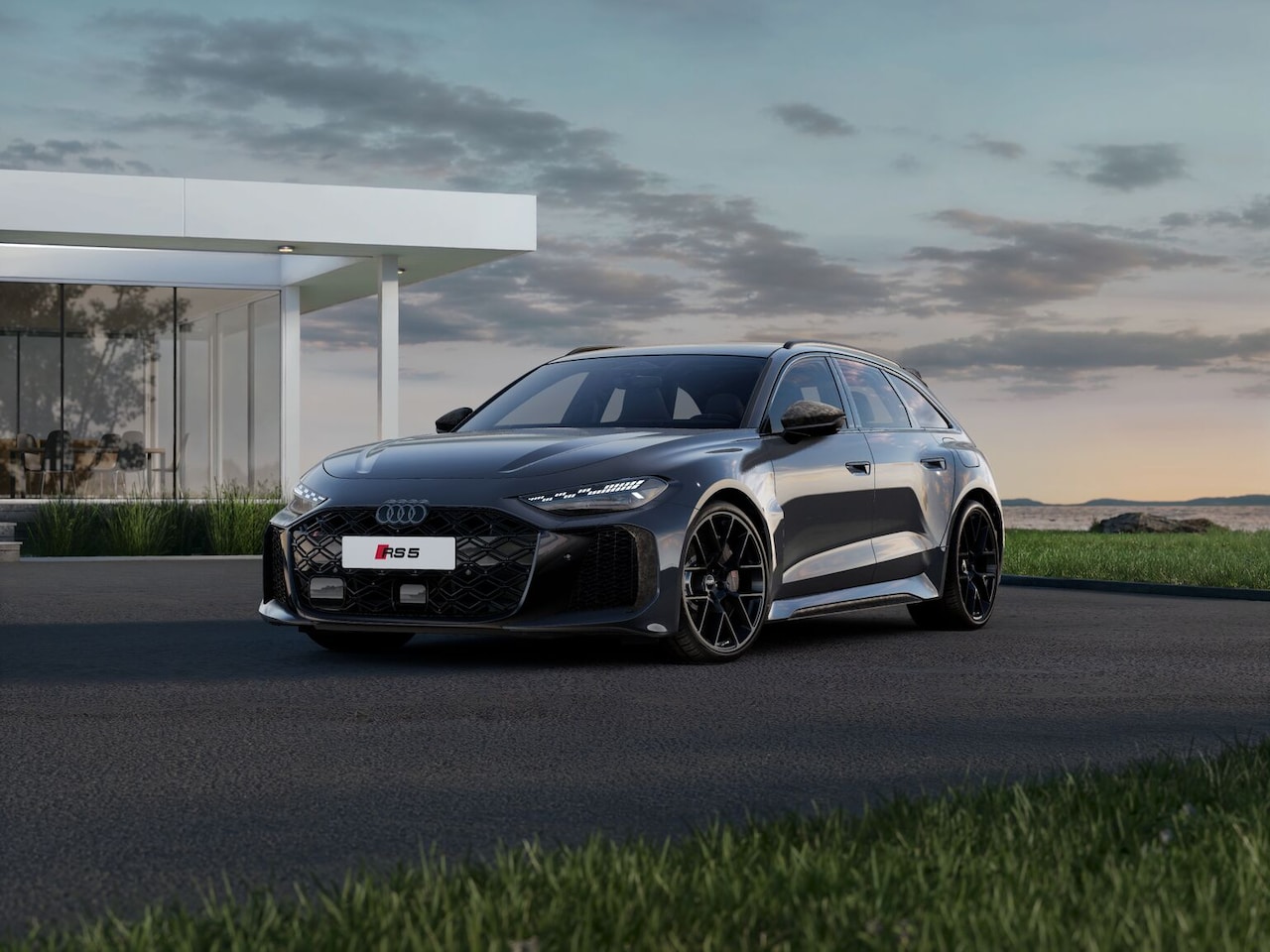 Audi RS5 - Avant e-hybrid quattro Audi Sport Pakket Keramisch Carbon Ext. Pano B&O Head Up 360 Massag - AutoWereld.nl