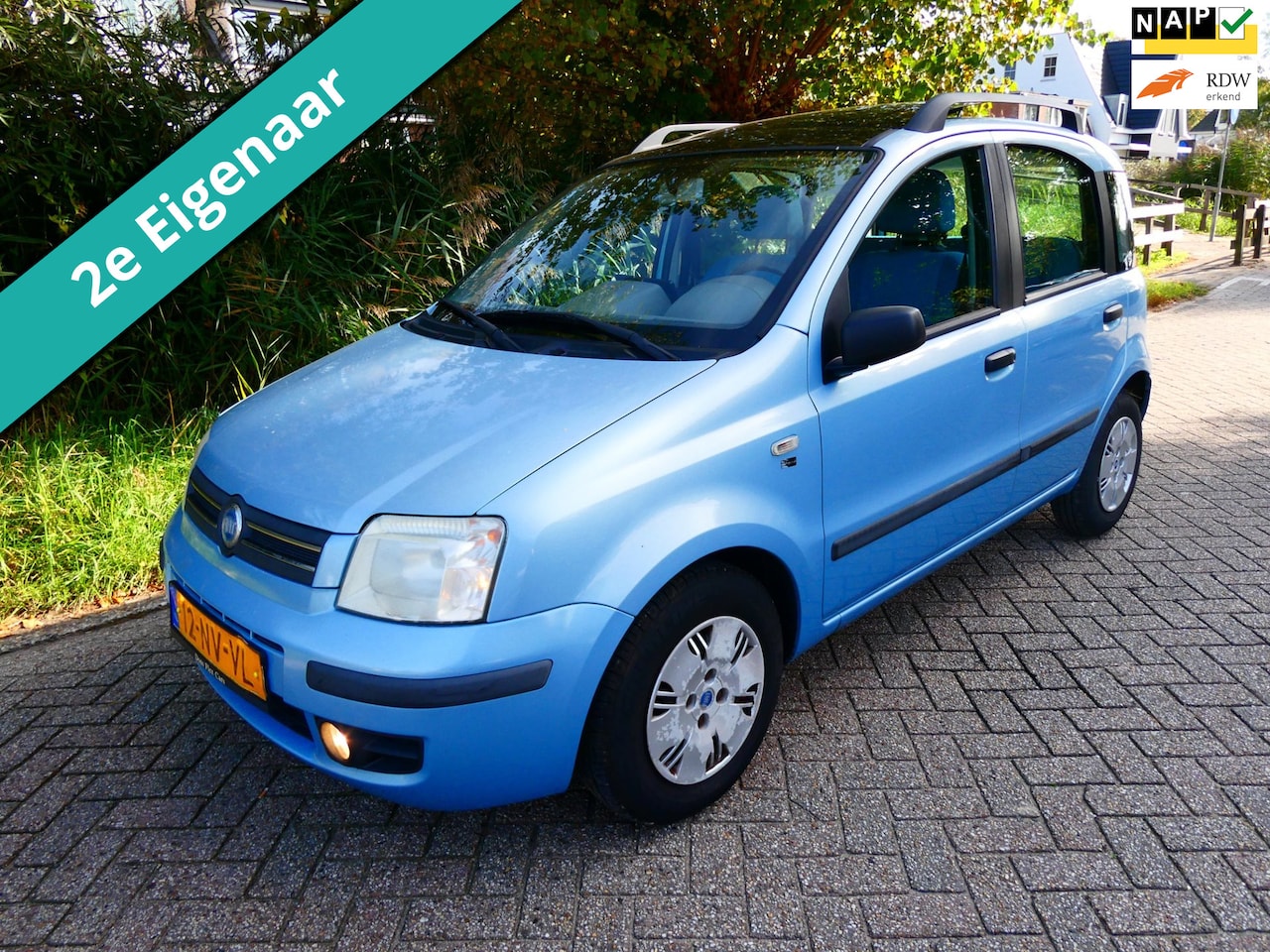 Fiat Panda - 1.2i 2e eigenaar Schuifdak 112.000km NAP Hoge instap - AutoWereld.nl