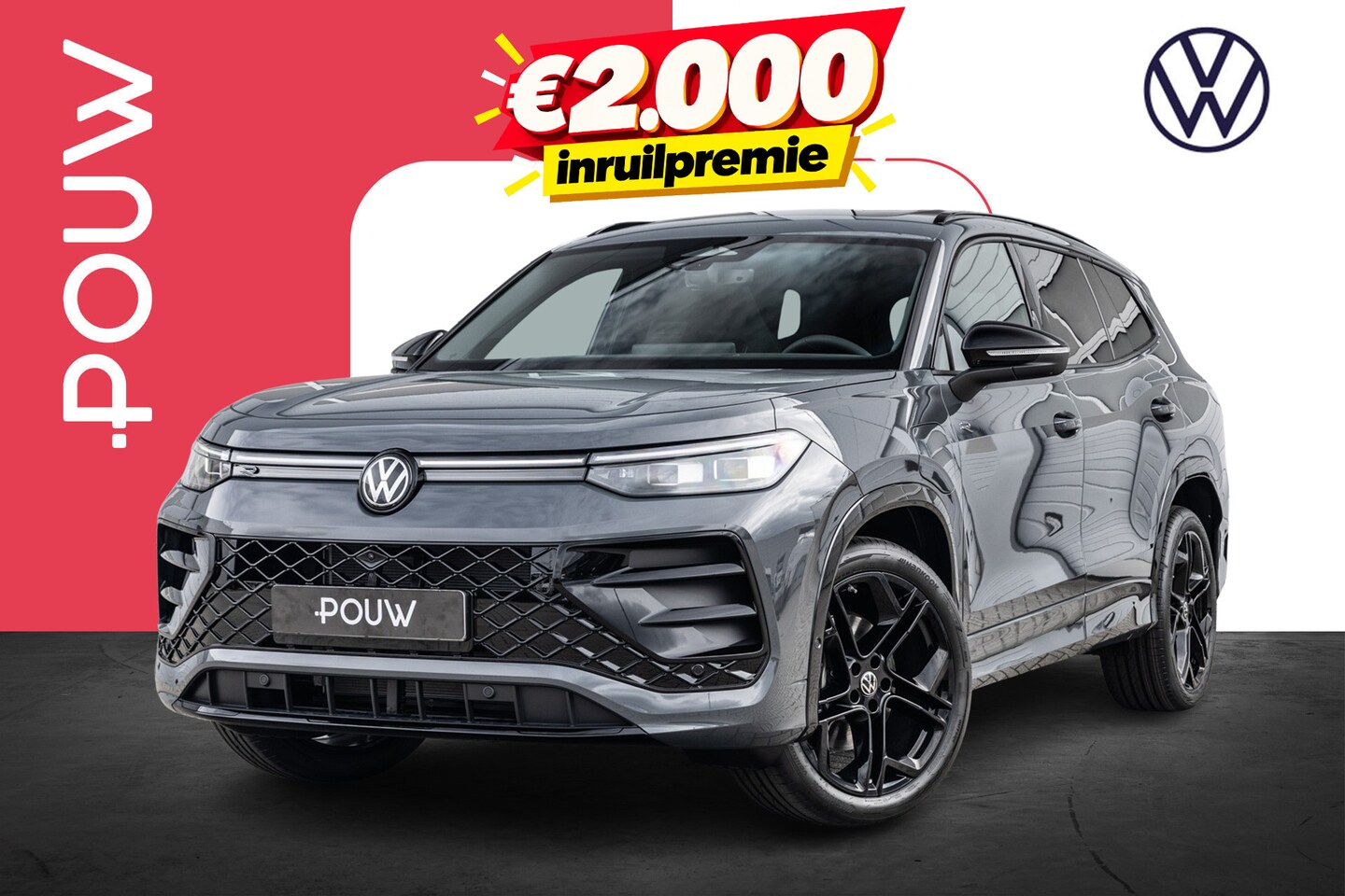 Volkswagen Tayron - 1.5 eHybrid 204pk R-Line Edition | 20" Velgen | Panormadak - AutoWereld.nl