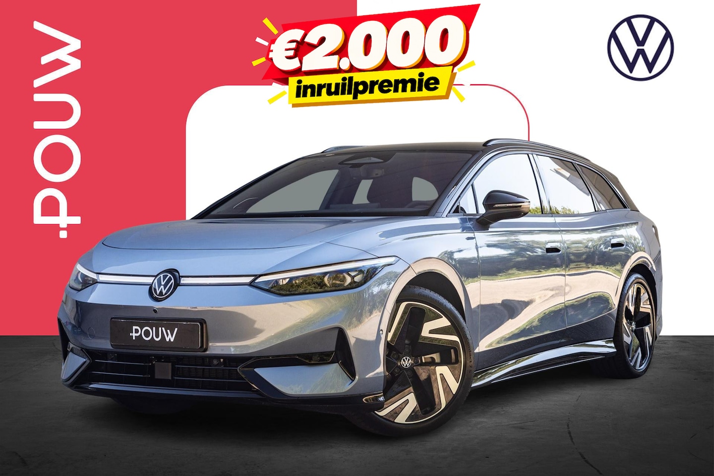 Volkswagen ID.7 Tourer - 286pk Limited Edition Plus 86 kWh | Warmtepomp | Trekhaak Wegklapbaar - AutoWereld.nl