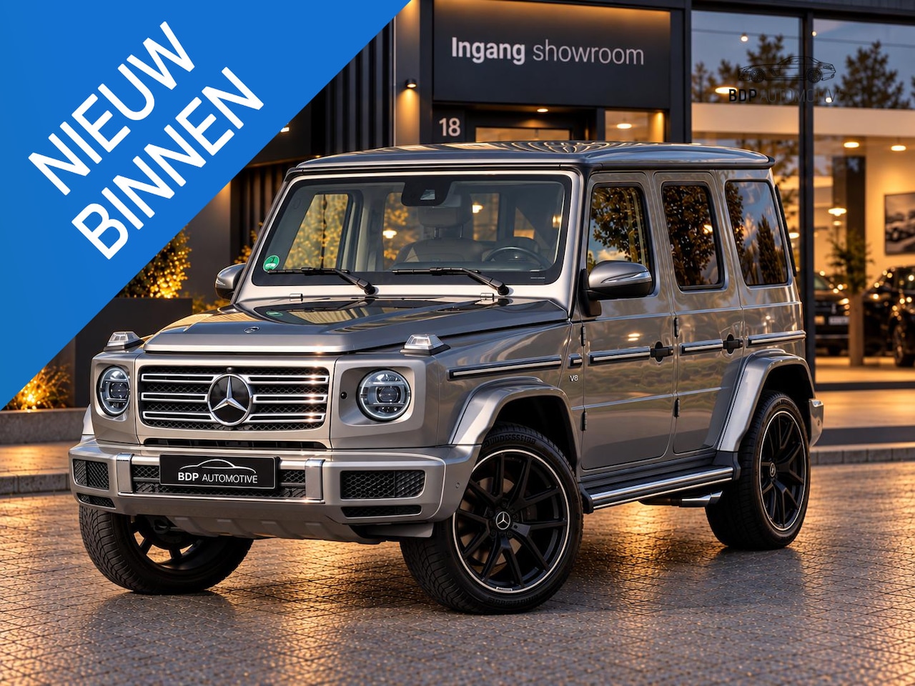 Mercedes-Benz G-klasse - 500 Designo | AMG | 590 PK | Burmester | Dealer onderhouden - AutoWereld.nl