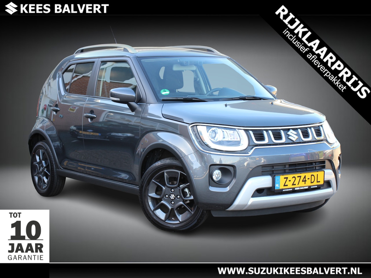 Suzuki Ignis - 1.2 Style Hybrid Automaat | Cruise | Clima | Keyless | 10 jaar Garantie | - AutoWereld.nl