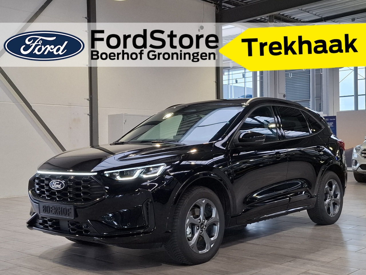Ford Kuga - 2.5 PHEV 243 pk ST-Line | Trekhaak |  Winter Pack | Matrix LED | 4 Seiz. banden | Keyless - AutoWereld.nl