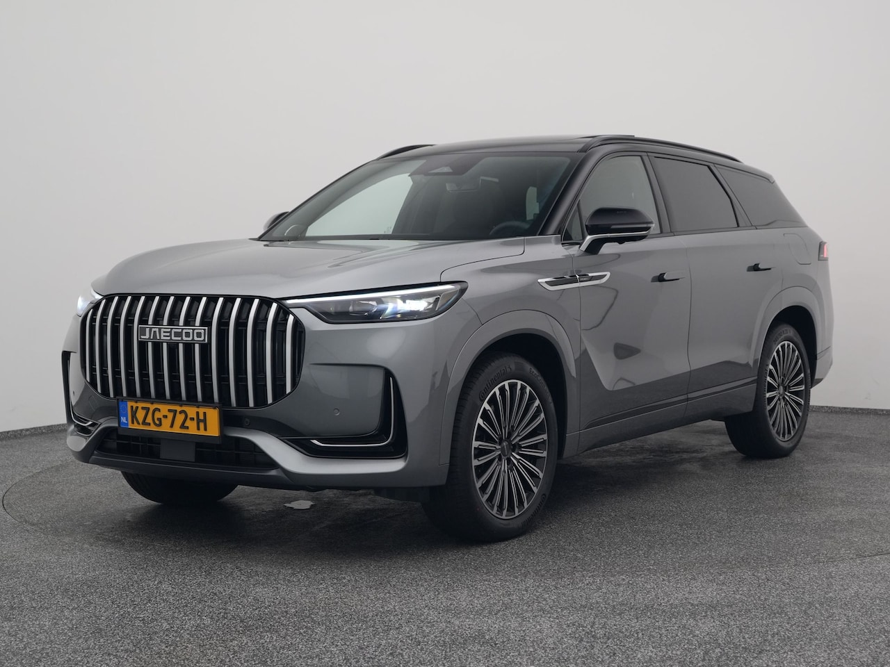 Jaecoo 8 - 1.5 SHS-P Exclusive 7-PERS. | 7 JAAR GARANTIE | HUD | PANO | 360° | STUURVERWARMING - AutoWereld.nl