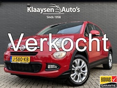 Fiat 500 X - 1.4 Turbo MultiAir 141 pk AUT. | navigatie | trekhaak | all season | keyless | leder/stof