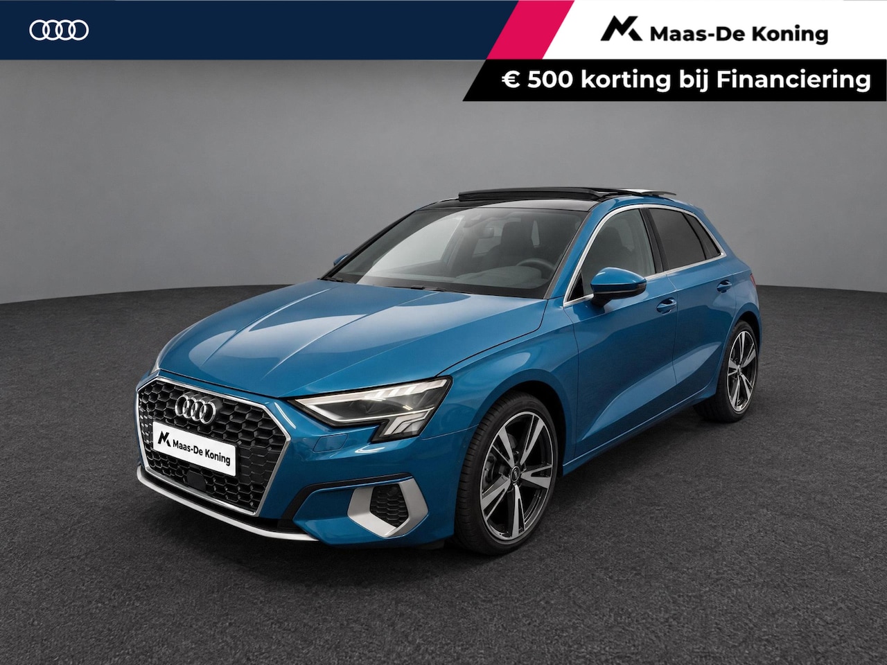 Audi A3 Sportback - 30 TFSI 110pk edition one · Panoramadak · Camera · P-Sensoren · Apple/Android Car Play · C - AutoWereld.nl