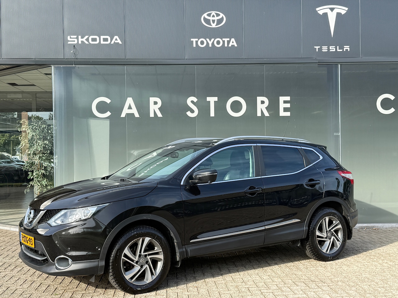 Nissan Qashqai - 1.2 Tekna Panorama|Leder|360cam|Stoelverwarming - AutoWereld.nl