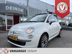 Fiat 500 - Cabrio 0.9 TwinAir Turbo Cult Leder comf.intr, Climate contr, LMV, Zeer nette staat