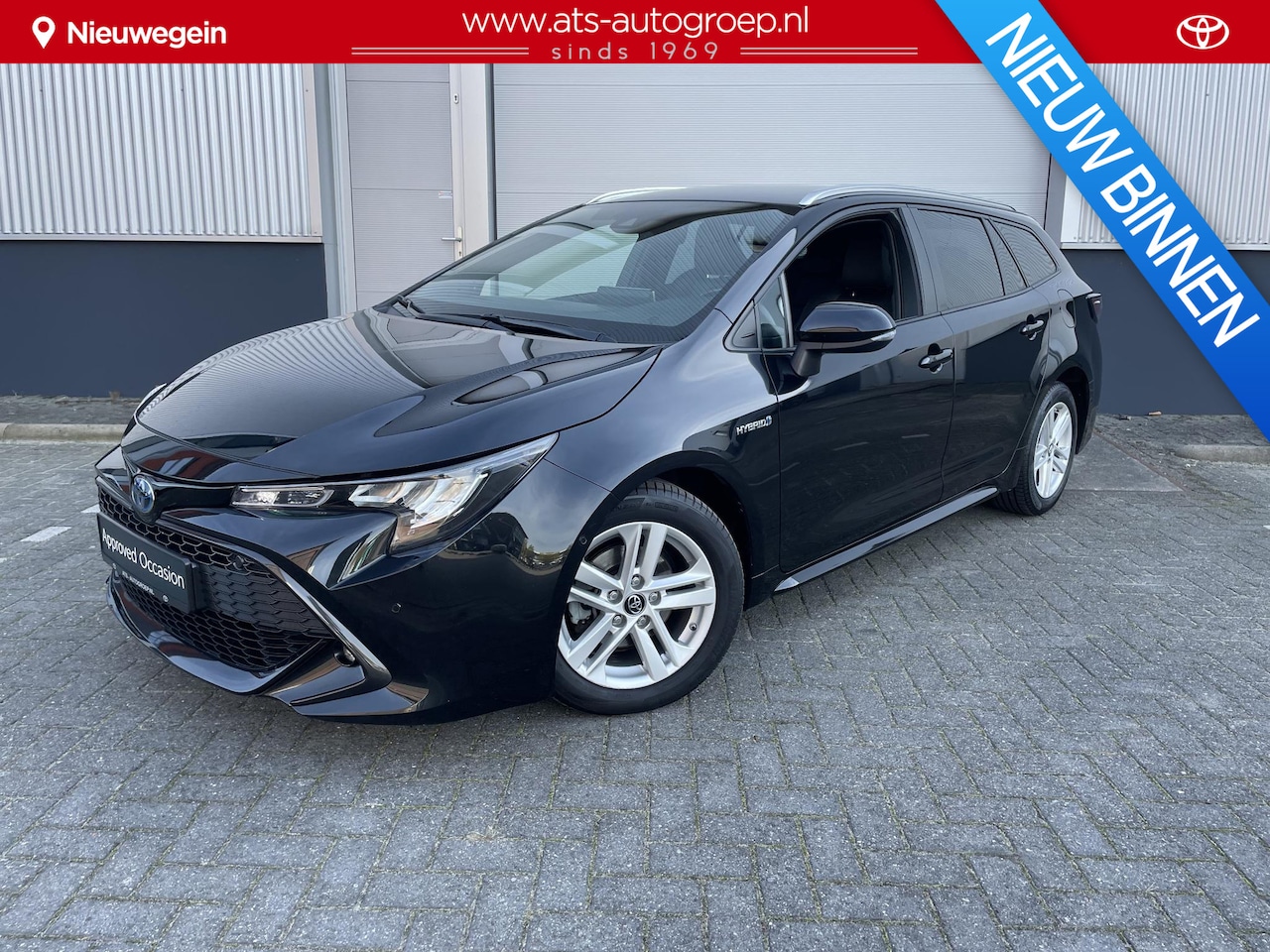 Toyota Corolla Touring Sports - 1.8 Hybrid Style 1.8 Hybrid Style , lederen bekleding, Parkeersensoren, smart entry, - AutoWereld.nl