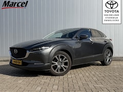 Mazda CX-30 - 2.0 e-SkyActiv-X M Hybrid Luxury Trekhaak Leer Stoel Stuur Verwarming HUD
