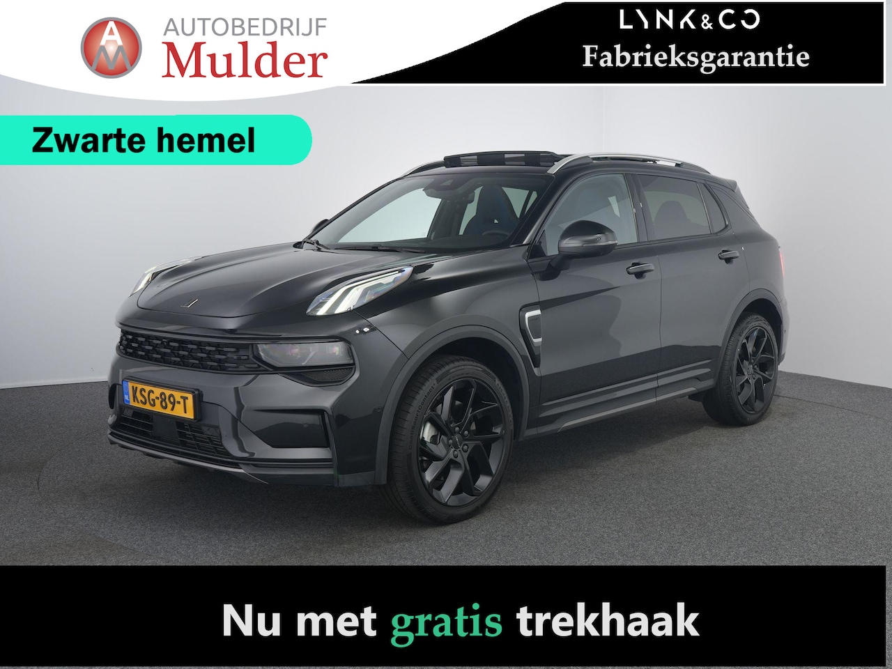 Lynk & Co 01 - 1.5 | Zwarte hemel | Black Edition | Pano | ACC | 360 Camera | - AutoWereld.nl
