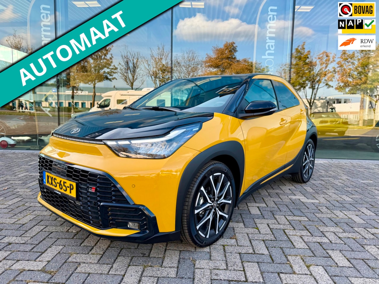 Toyota Aygo X - Hybrid 115 GR Sport Hybrid 115 GR Sport, Nieuw en direct leverbaar! - AutoWereld.nl