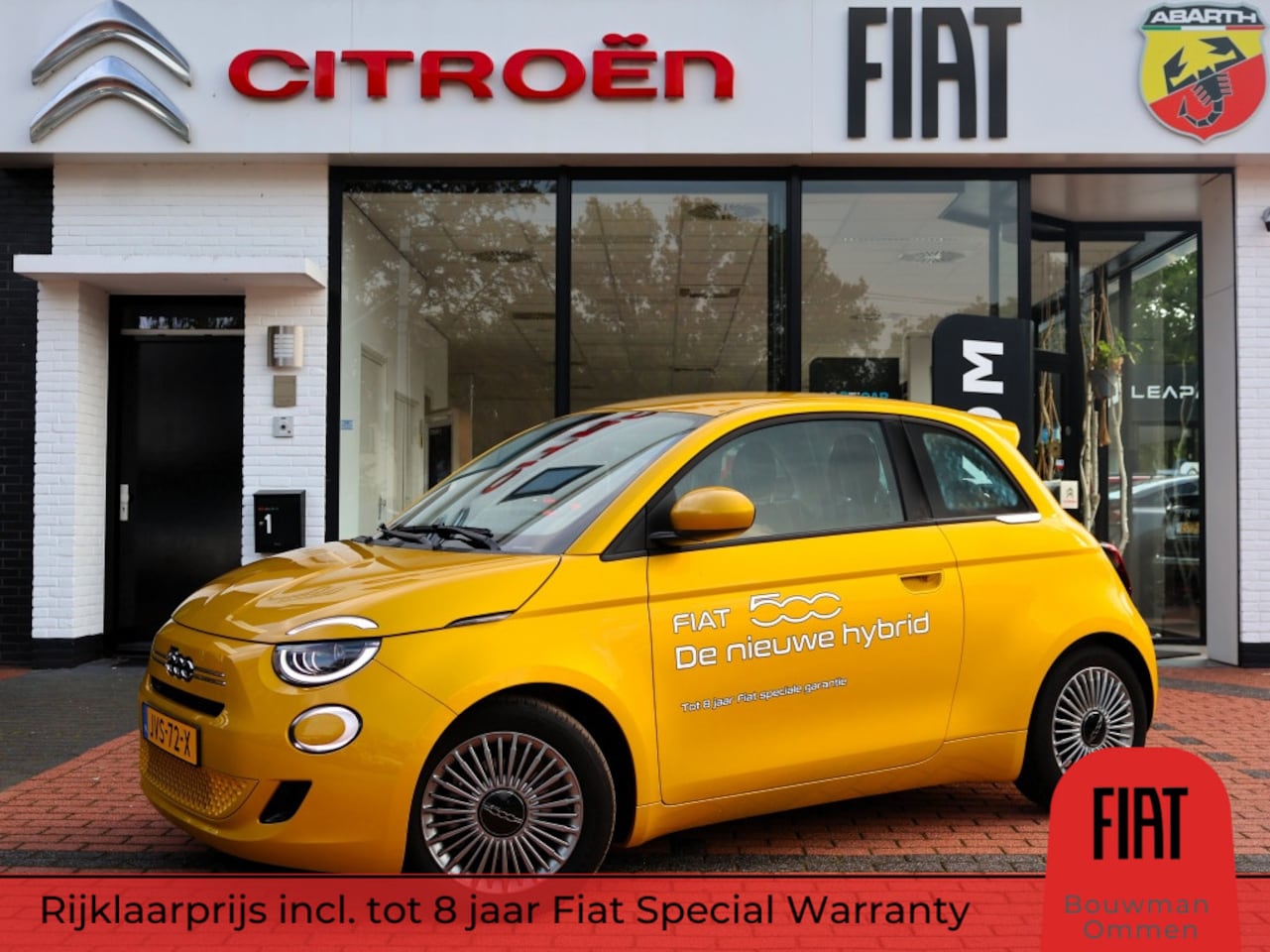 Fiat 500 - 1.0 Hybrid 65pk Torino Launch Edition - AutoWereld.nl