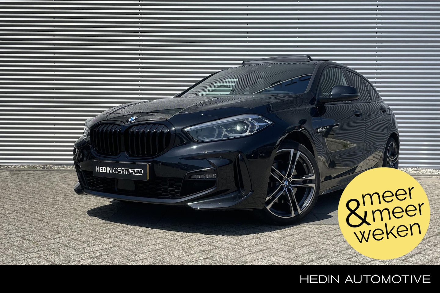 BMW 1-serie - 118i | Automaat| Elektrische panoramisch schuif-/kanteldak | M-Pakket - AutoWereld.nl