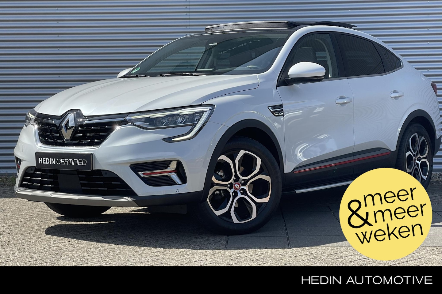 Renault Arkana - 1.6 E-Tech Hybrid 145 Intens | Automaat | Schuifdak | Trekhaak | Panoramadak | Achteruitri - AutoWereld.nl