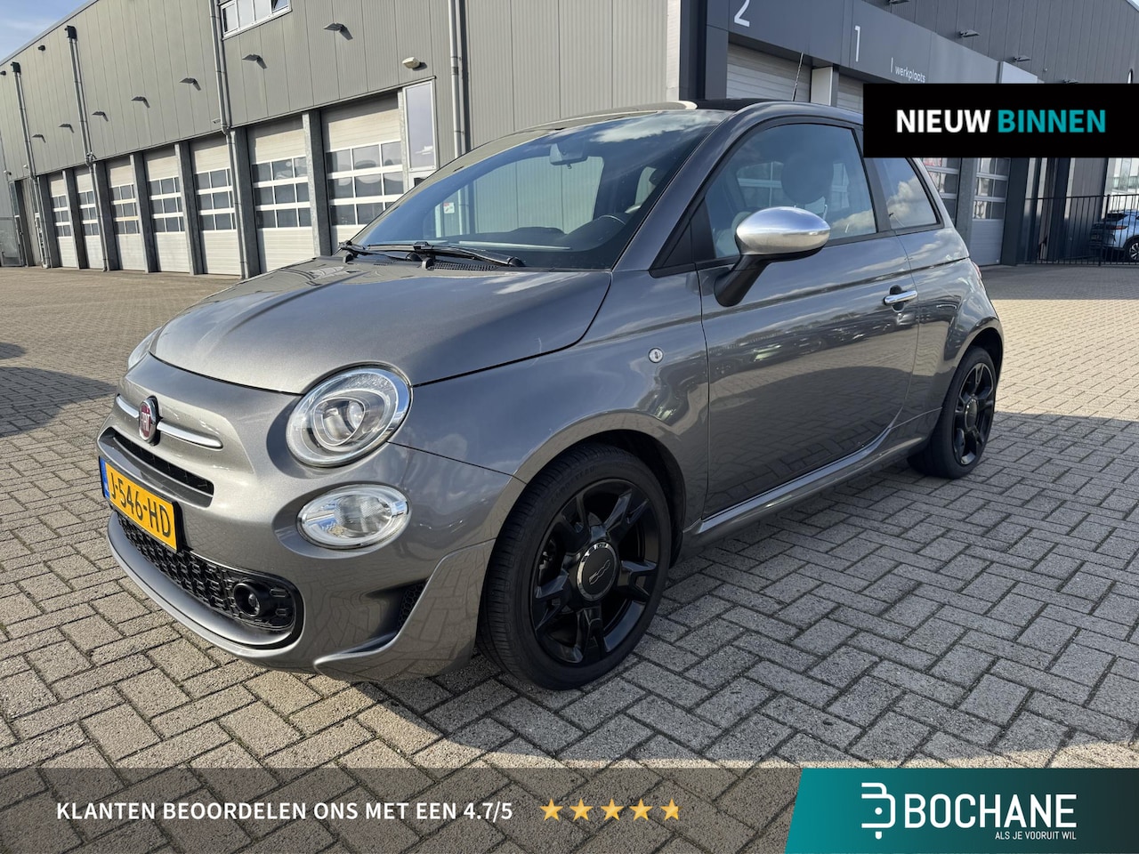 Fiat 500 - 0.9 TwinAir Turbo Rockstar | Panoramadak | Cruisecontrol | Parkeersensoren | - AutoWereld.nl
