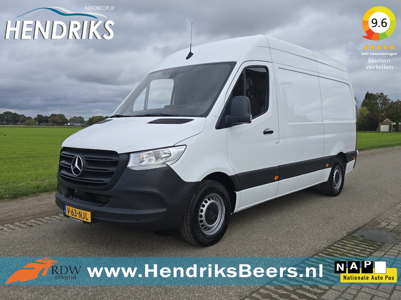Mercedes-Benz Sprinter - 315 1.9 CDI L2 H2 RWD - 150 Pk - Euro 6 - Navi - ParkeerCamera - Cruise Control - AutoWereld.nl