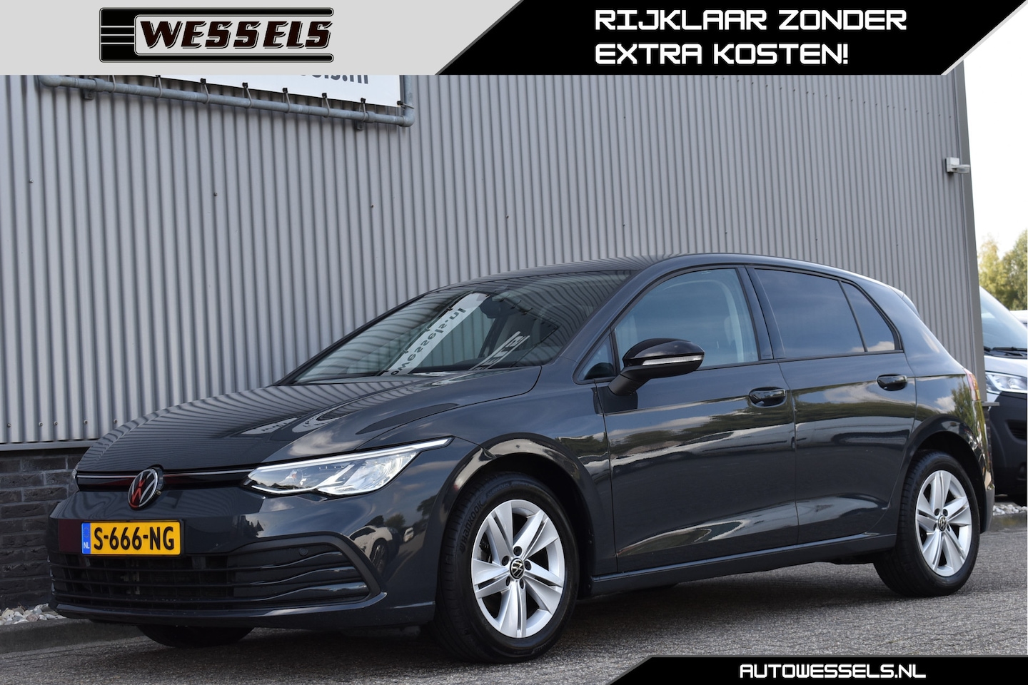 Volkswagen Golf - 1.0 TSI Life Business Stoel/stuurverwarming, Adaptive cruise, Carplay - AutoWereld.nl