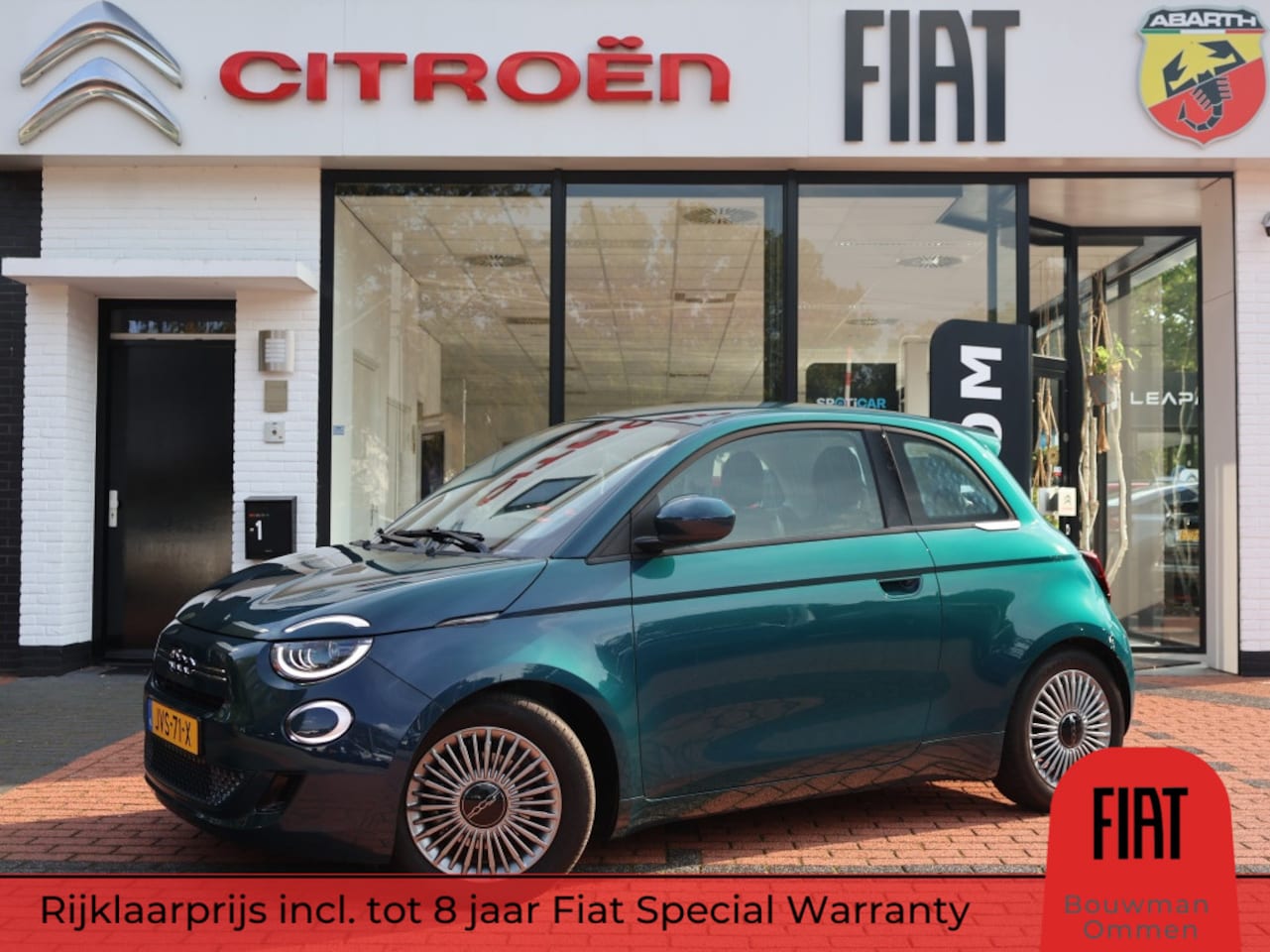 Fiat 500 - 1.0 Hybrid 65PK Torino Launch Edition, Rijklaarprijs | Apple Carplay/ Android Auto | Parke - AutoWereld.nl