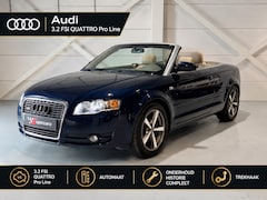 Audi A4 Cabriolet - 3.2 FSI quattro Pro Line |LEDER|Automaat|Trekhaak|