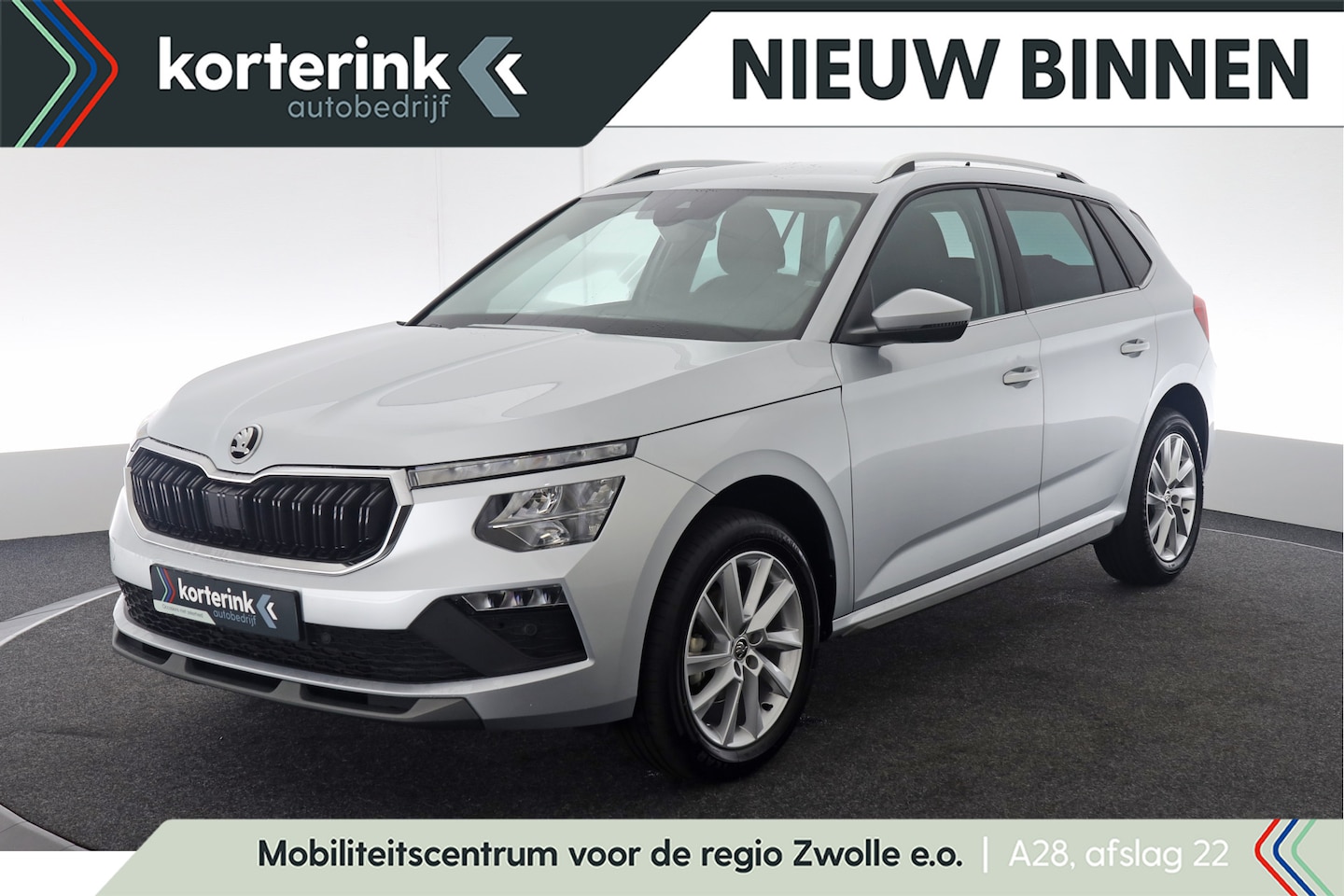 Skoda Kamiq - 1.0 TSI Business Edition ACC, Navi, Camera, Elektrische achterklep, 17" LM velgen - AutoWereld.nl