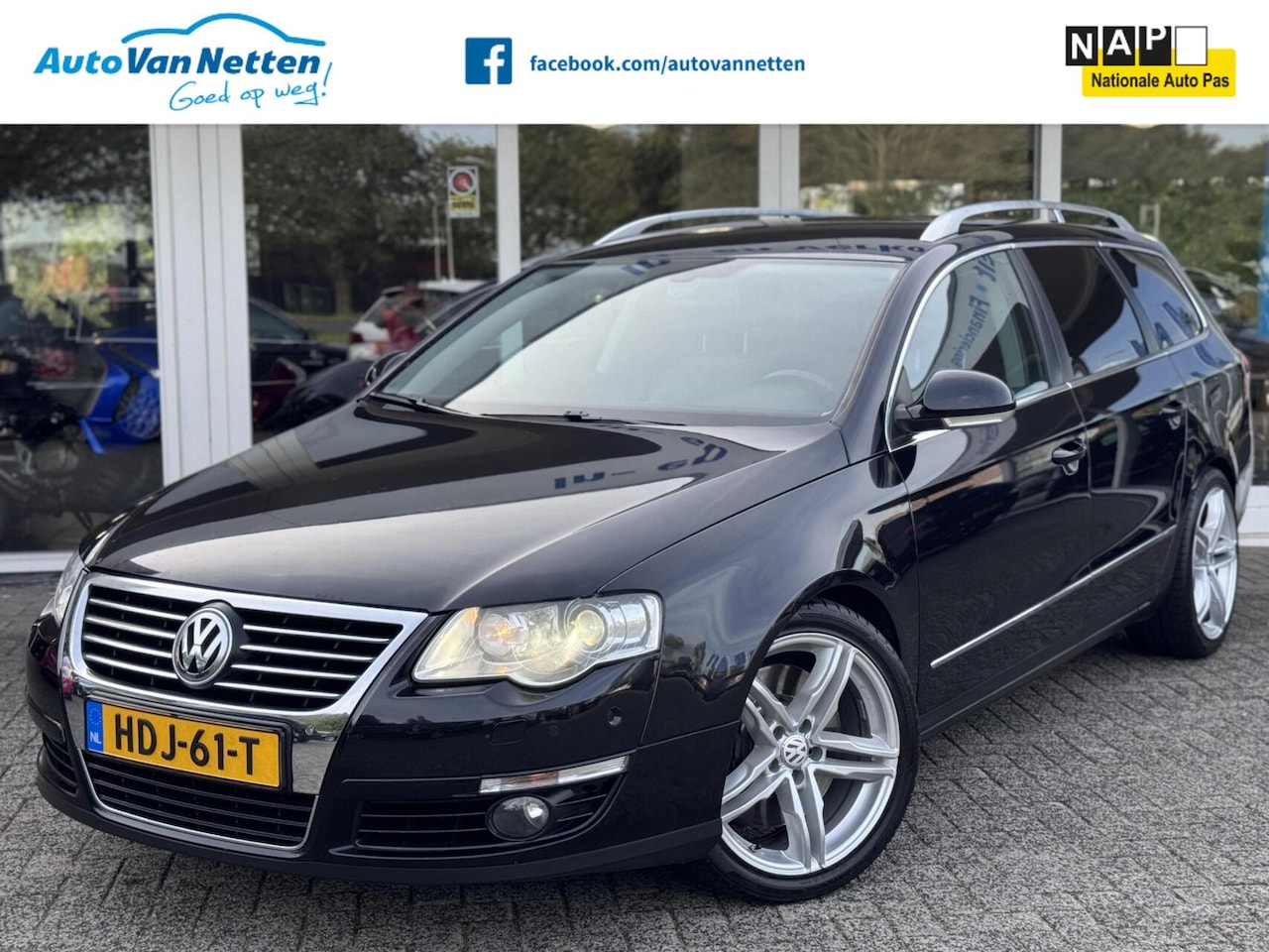 Volkswagen Passat Variant - 3.2 V6 250pk 4 Motion, Highline,Xenon,Leder,Clima,Cruise, - AutoWereld.nl