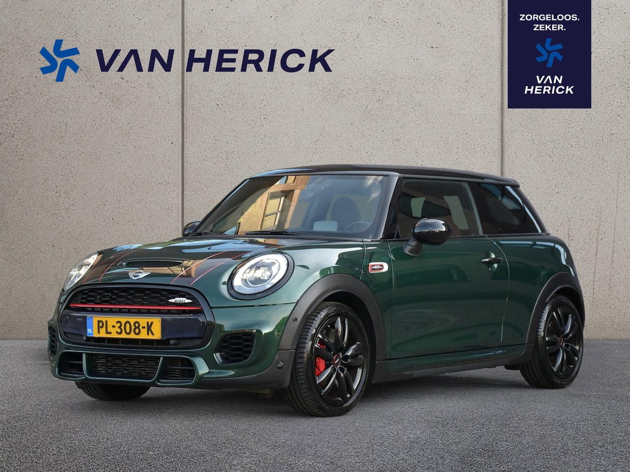 MINI 3-Deurs - 2.0 John Cooper Works 231PK | Achteruitrijcamera | Keyless | Full LED | Harman Kardon - AutoWereld.nl