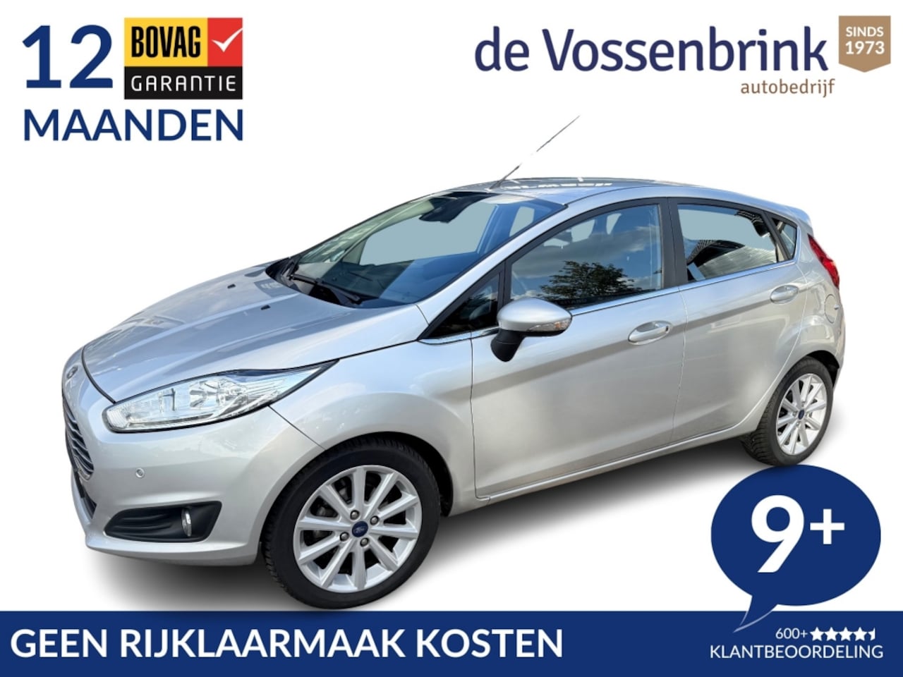 Ford Fiesta - 1.0 EcoB. Titanium Automaat NL-Auto *Geen Afl. kosten* - AutoWereld.nl