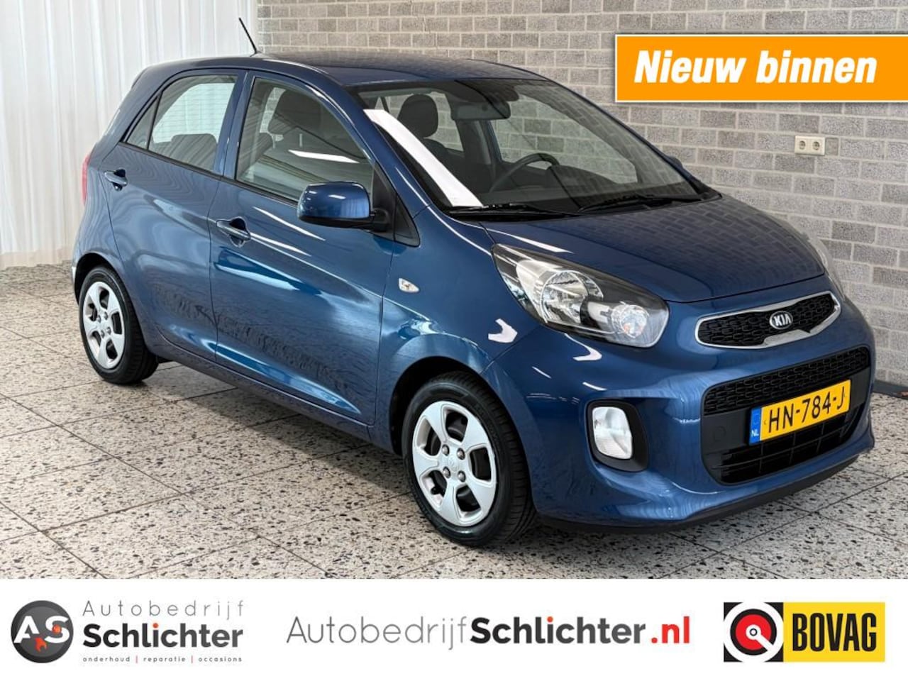 Kia Picanto - 1.0 Comfortline Airco/EL-Ramen/C.V./Start-Stop/Radio-CD - AutoWereld.nl