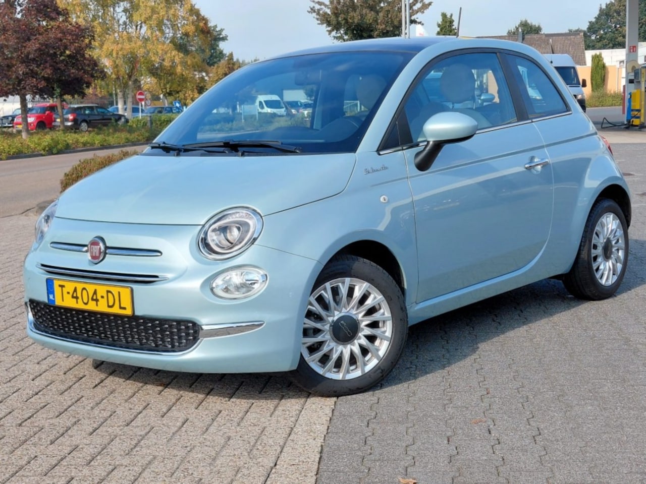 Fiat 500 - 1.0 HYBRID DOLCEVITA PANORAMADAK CRUISE - AutoWereld.nl