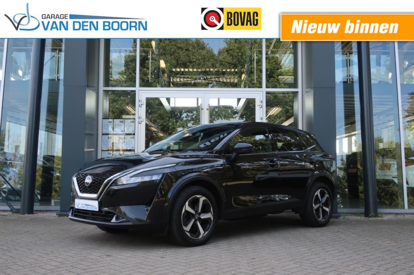 Nissan Qashqai - 1.3 MHEV, Stoel- Stuurverw, 360 camera, Dodehoek det, CarPlay etc. - AutoWereld.nl