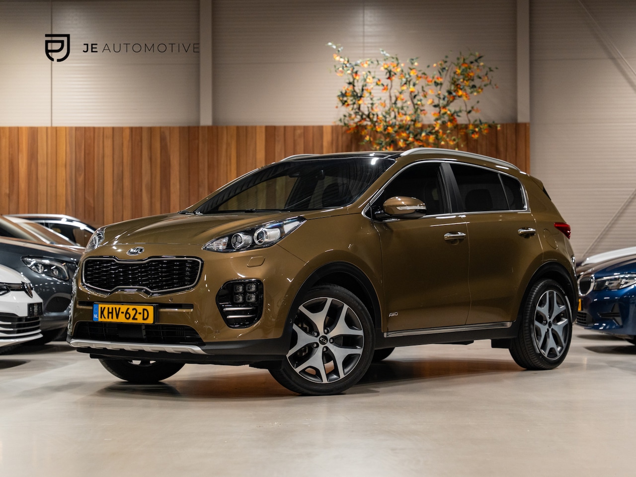 Kia Sportage - 1.6 T-GDI 4WD GT-Line Aut, Pano, Navi, Leder, Voll Led, JBL Audio, Clima, Cruise, Volledig - AutoWereld.nl