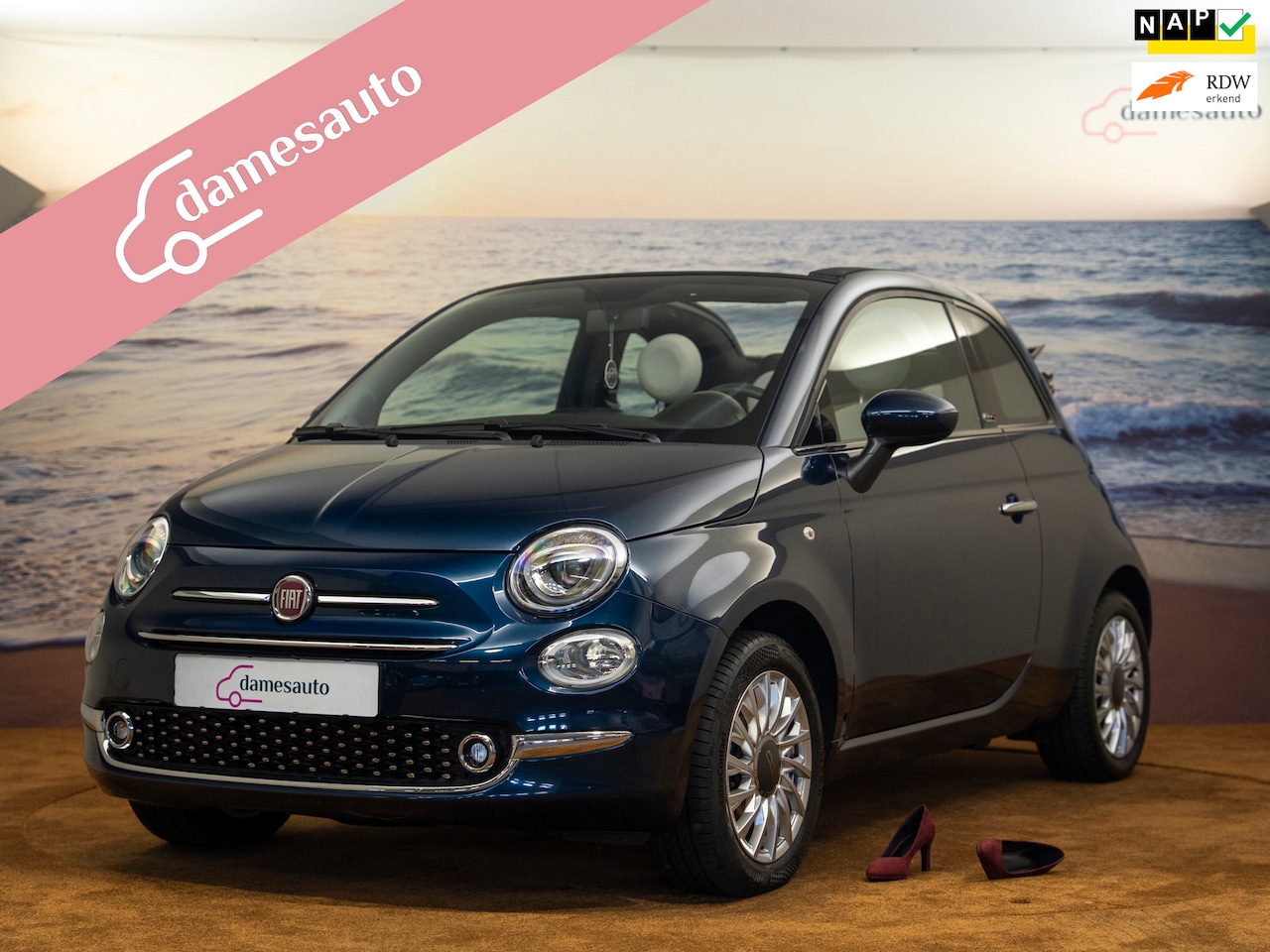 Fiat 500 C - 1.0 Hybrid Star 1.0 Hybrid Star, cabriolet, eerste eigenaar, NAP, incl garantie - AutoWereld.nl