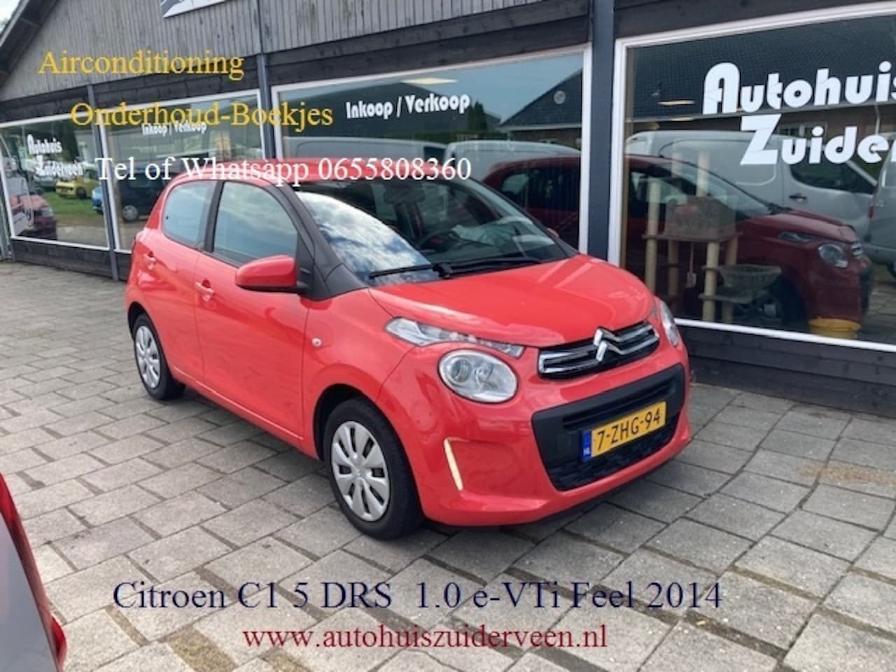 Citroën C1 - 1.0 E-VTI 68 5-DRS Airco Boekjes Led - AutoWereld.nl